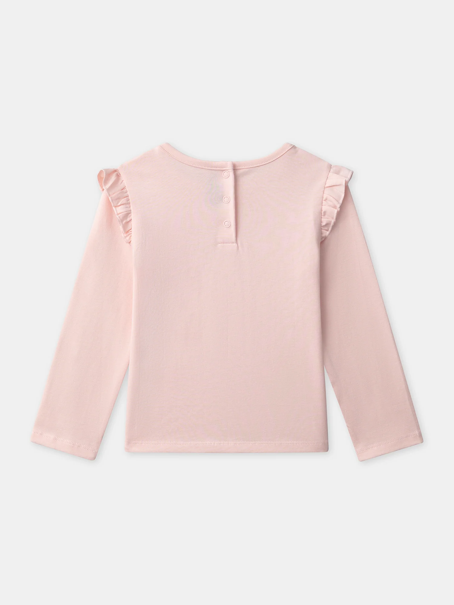 T-shirt rose à manches longues Fille - Image 4