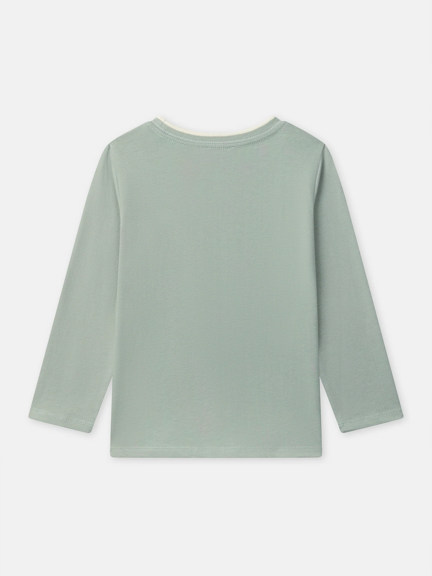 T-shirt vert à manches longues Garçon - Image 6