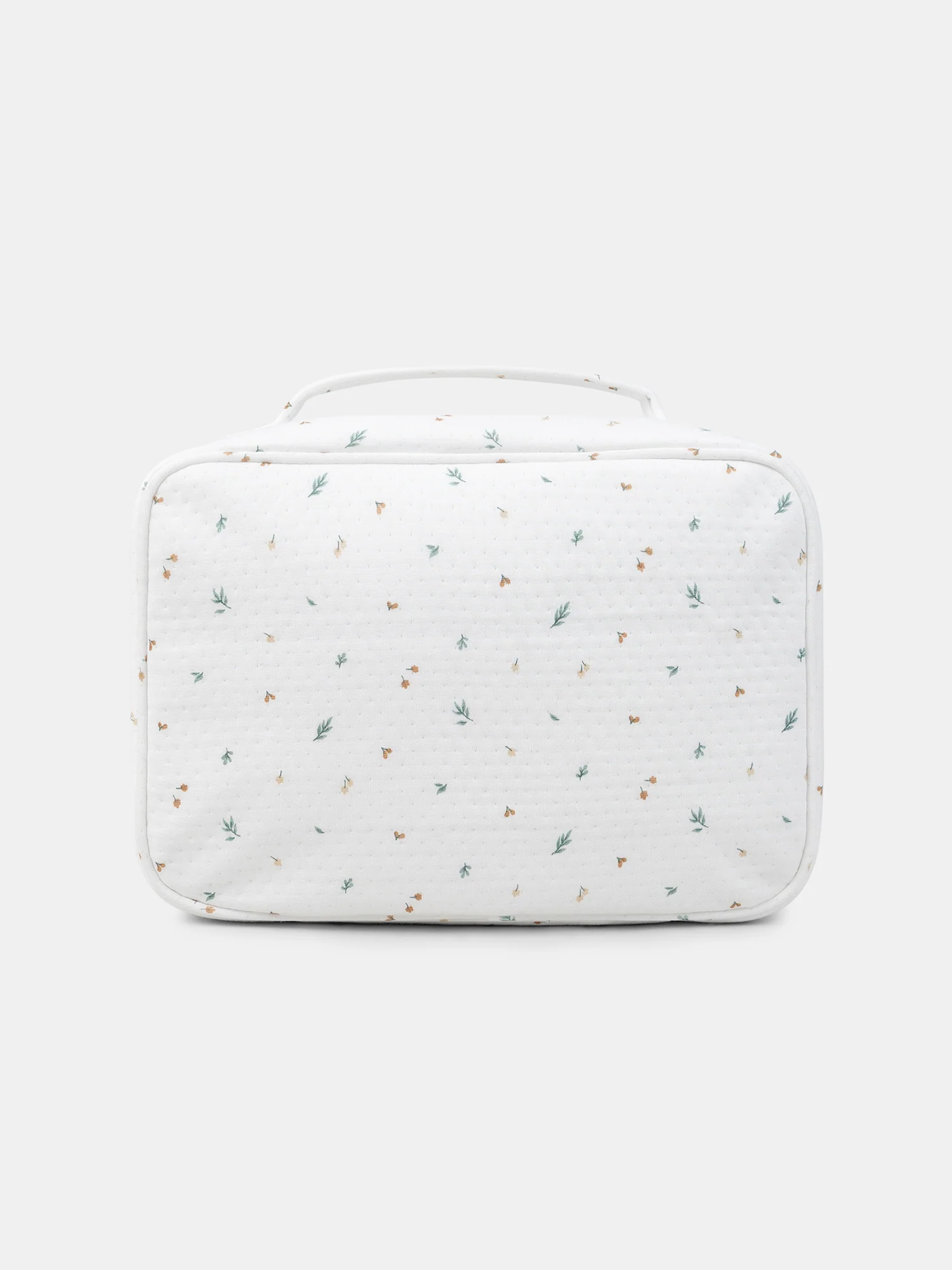 Valise écru imprimé feuillages Naissance Mixte - Image 4