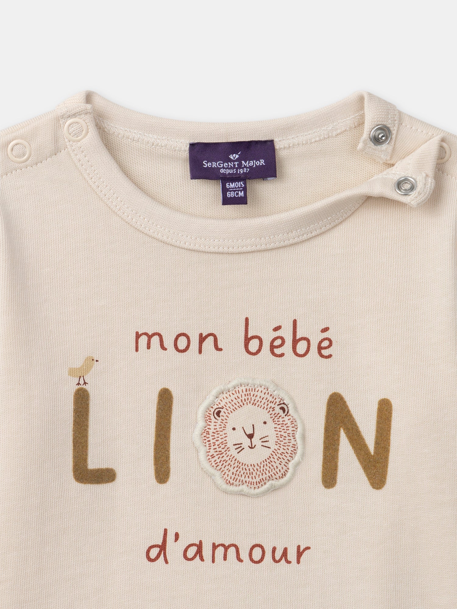 Tshirt Ă manches longues lion - Image 2