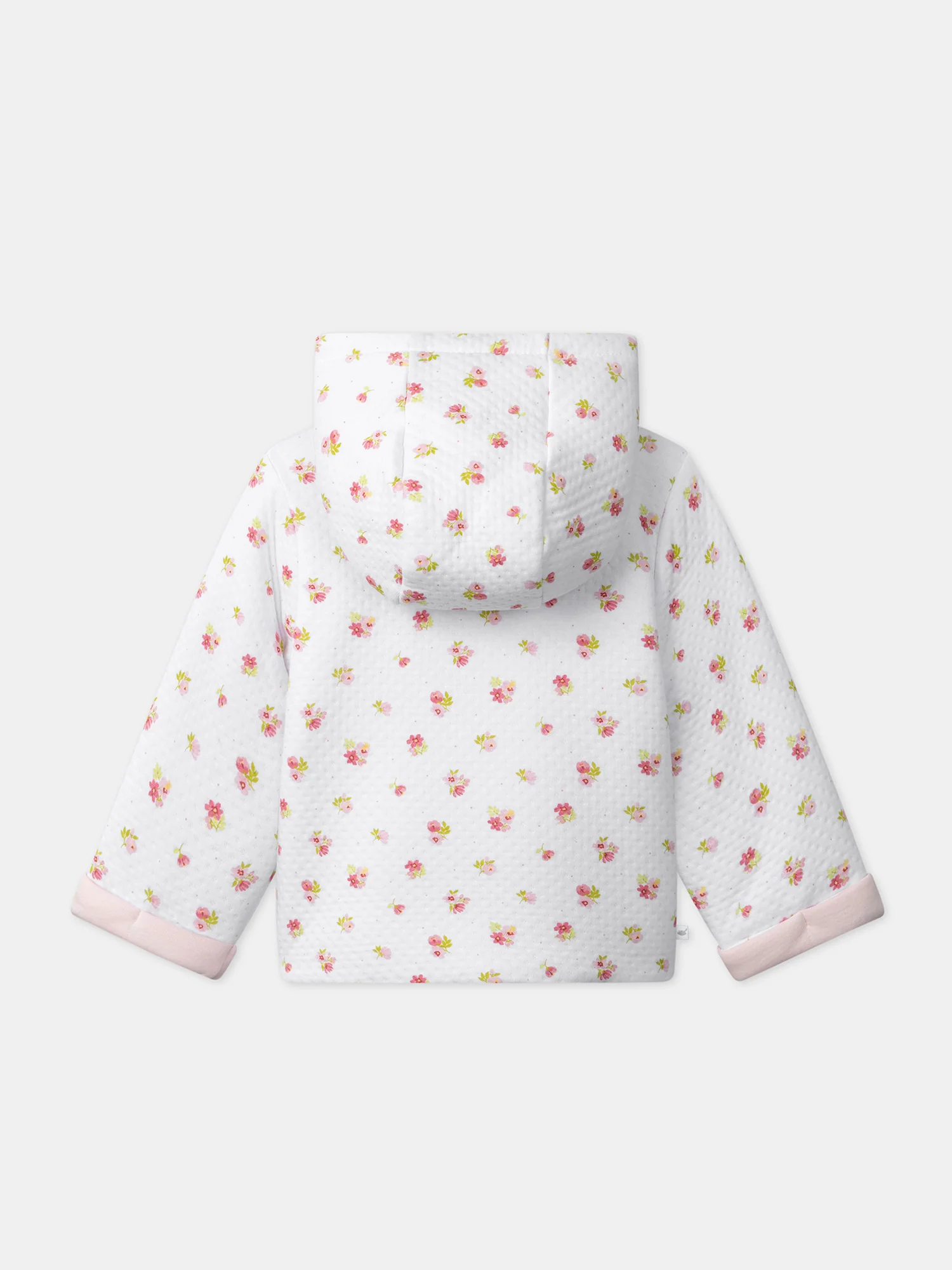 Veste à capuche en tubique et jersey - Image 6