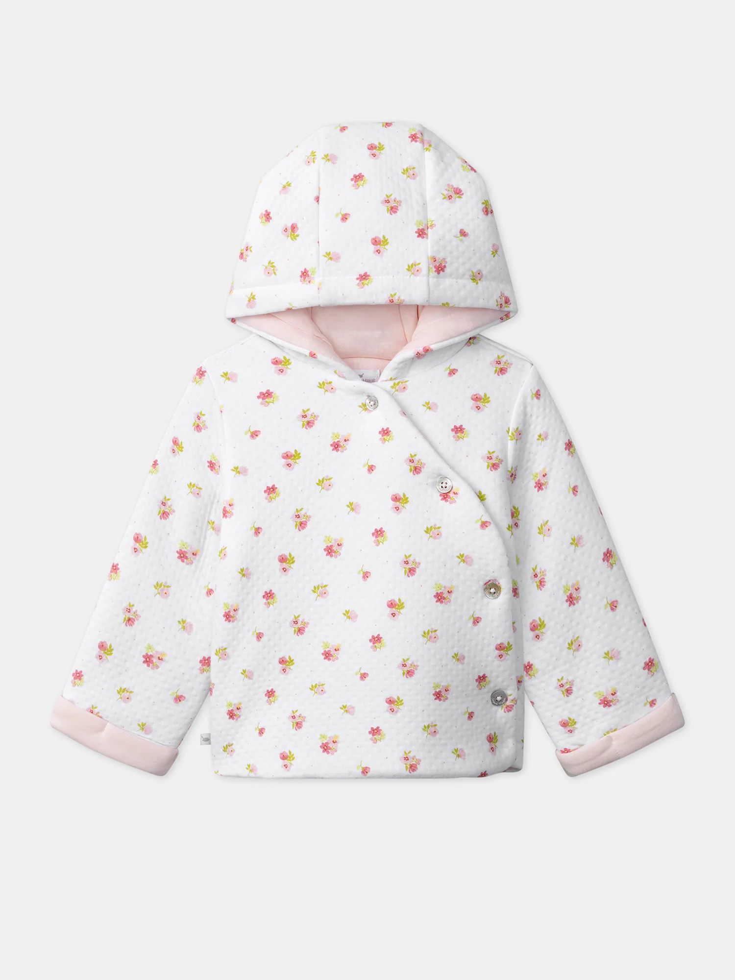 Veste à capuche en tubique et jersey - Image 7
