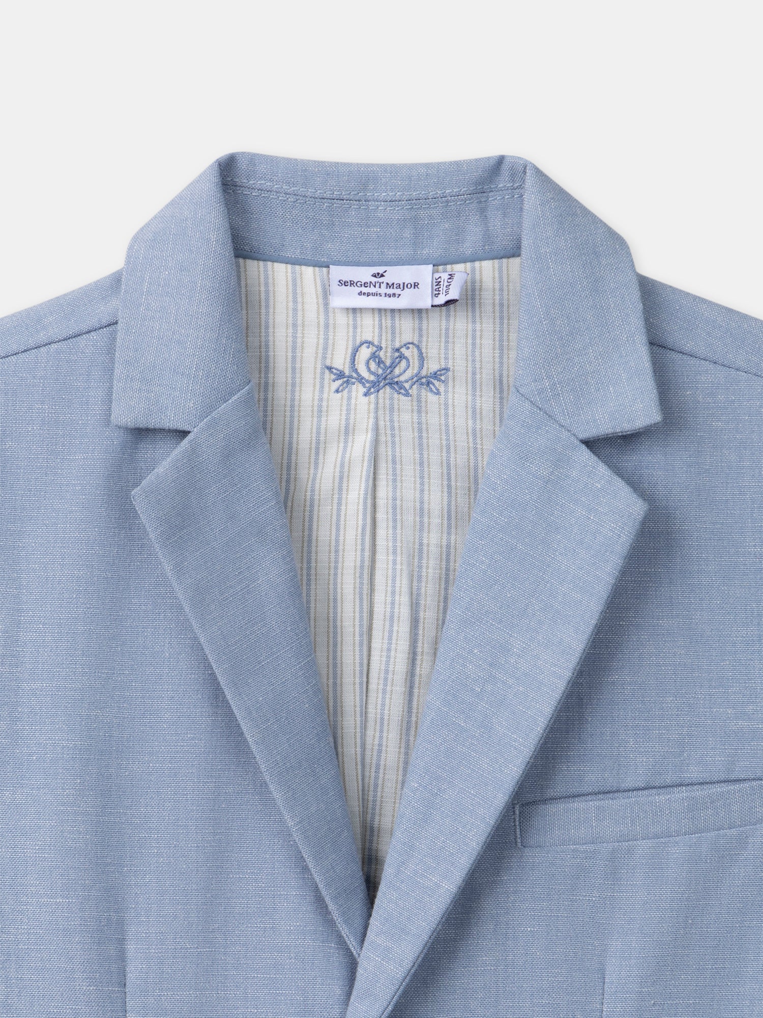 Veste de costume bleue - Image 2